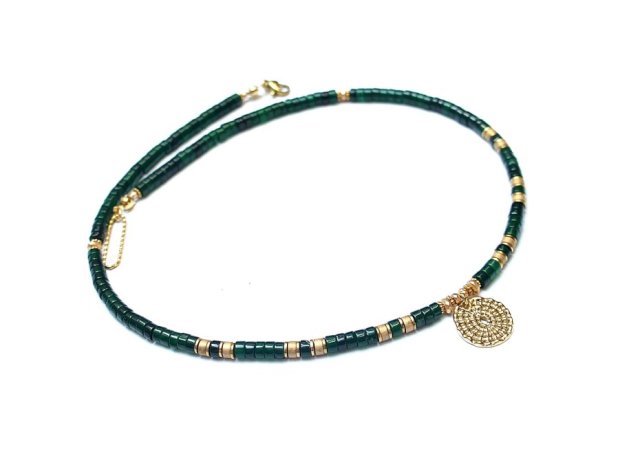 Jadeity lush meadow /14.09.25/ choker - Szlachetna kolekcja
