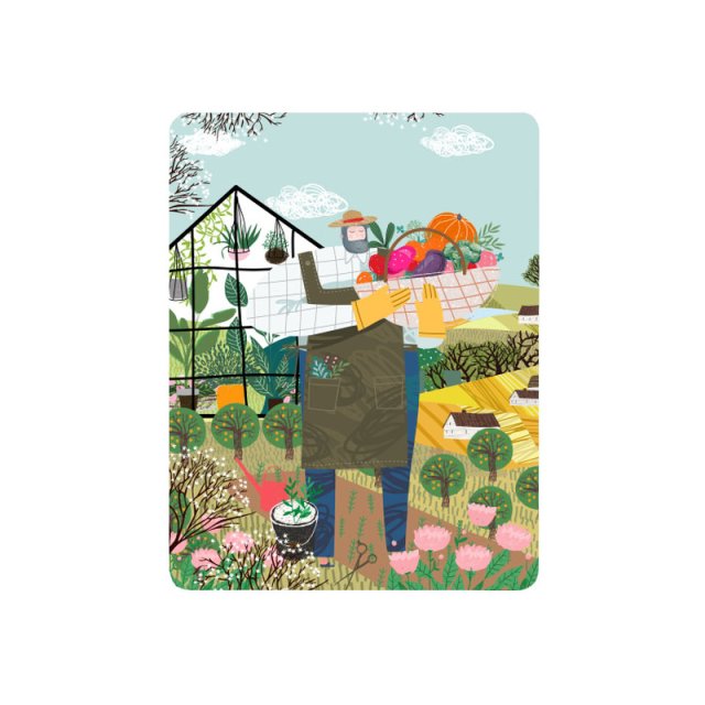 Podkładka pod mysz (wybierz format). Skarby z ogrodu