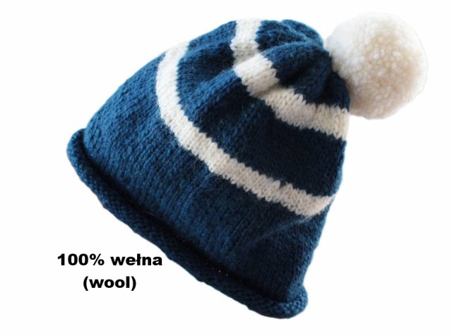 CZAPKA 100% WEŁNA