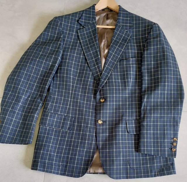 Vintage marynarka w kratkę  Orvis USA