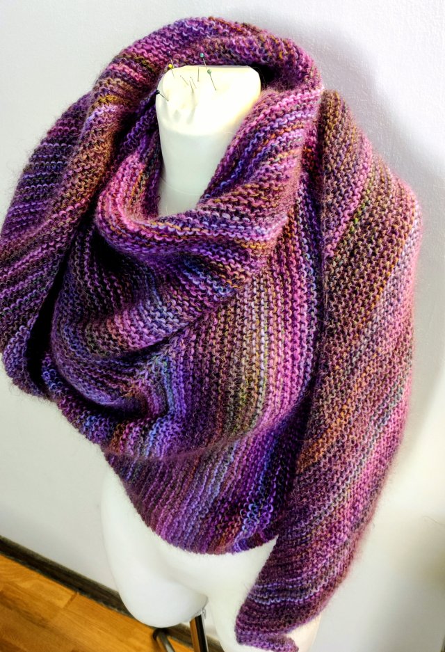Chusta wełniana handmade