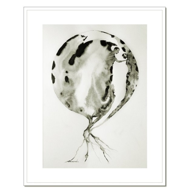 Somos Uno, grafika, obraz malowany tuszem /4/