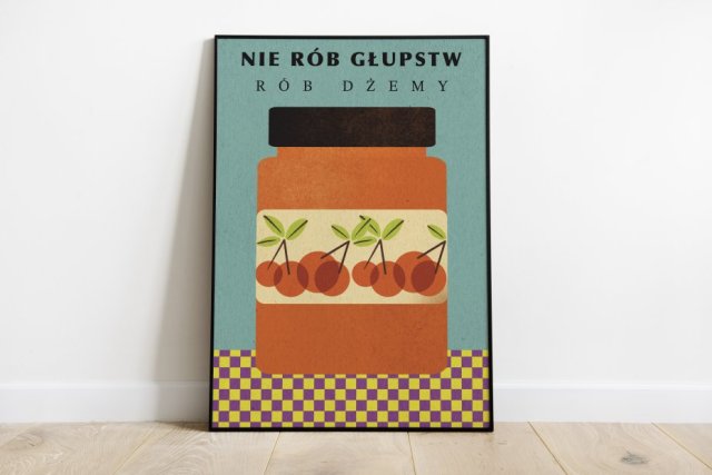 Plakat 30x40 cm Dżem