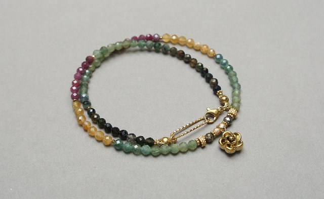 Turmaliny /choker/ vol. 43 naszyjnik /15.10.25/- Szlachetna kolekcja