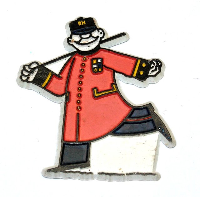 Dzwonnik hotelowy magnes Dania