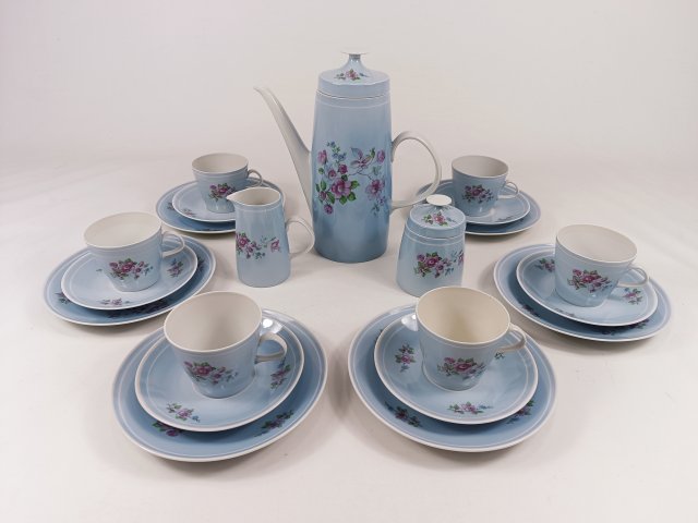 Porcelanowy serwis China Lichte, lata 70.