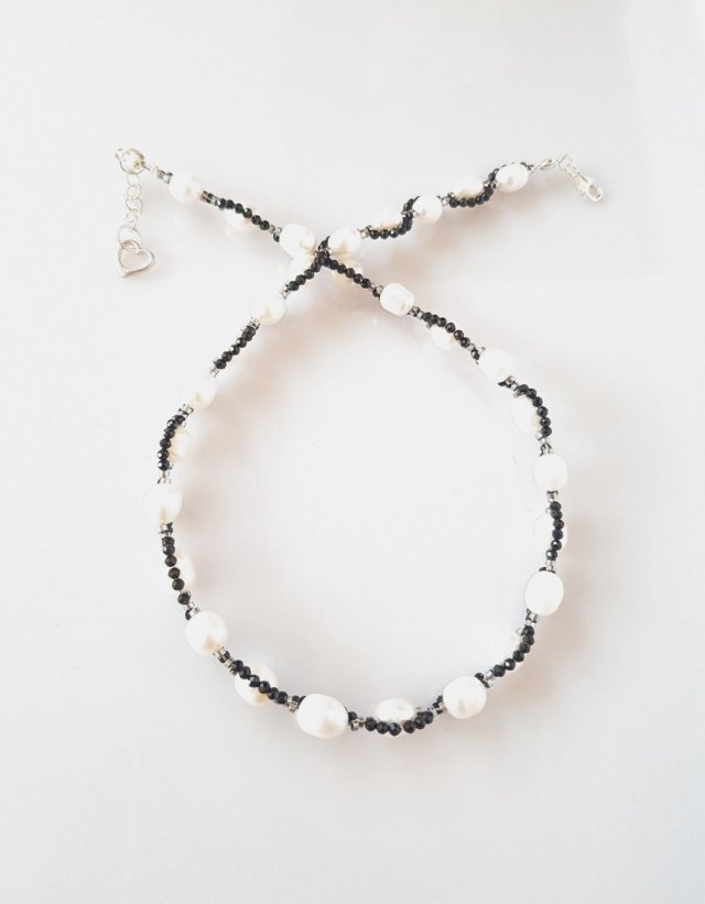 Naszyjnik Black and White