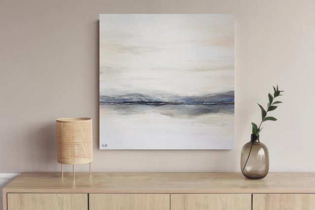 Przestrzeń ciszy -obraz akrylowy formatu 60/60 cm