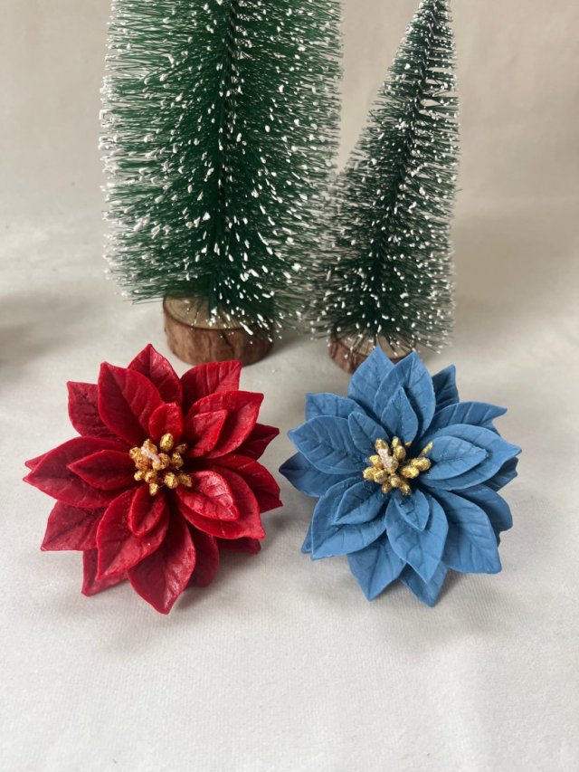 Świeca "Kwiat gwiazdy Betlejemskiej"