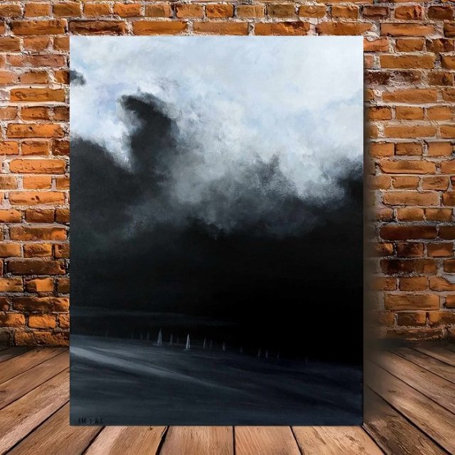 Morze-obraz akrylowy 80/60 cm