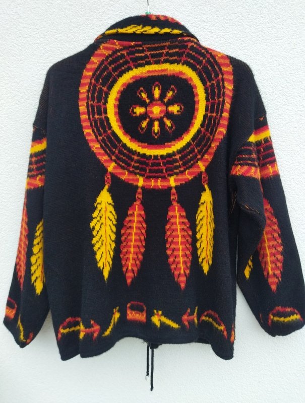 TUNTAQUIMBA  - DZIANINOWA KURTKA/SWETER