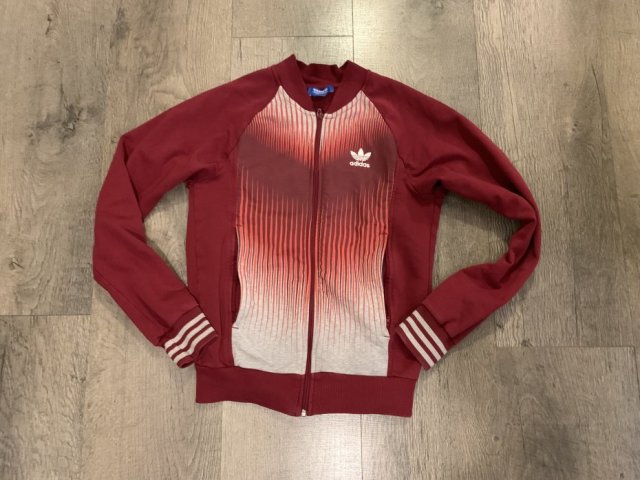 Bluza Adidas czerwona s męska