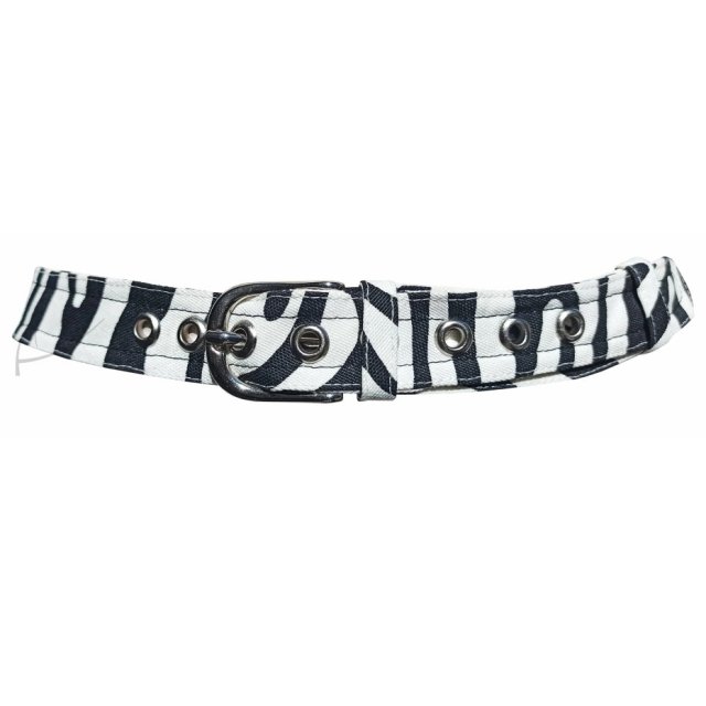 Pasek tekstylny zebra