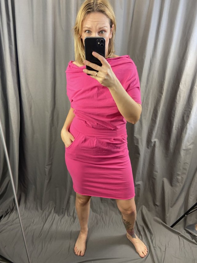 dresówka pink