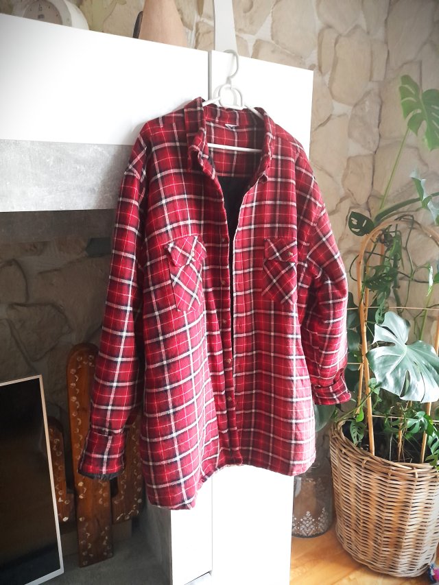 Płaszczyk / koszula ocieplana XL