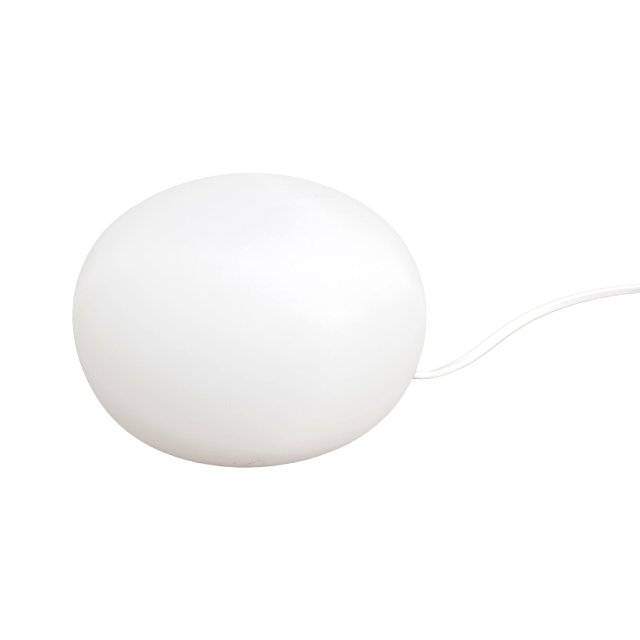 Kula minimalistyczna lampka nocna stołowa lata 80.