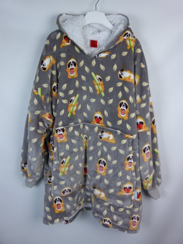 The Oddie gruby szlafrok z polaru oversize / 14+ uniwersalny