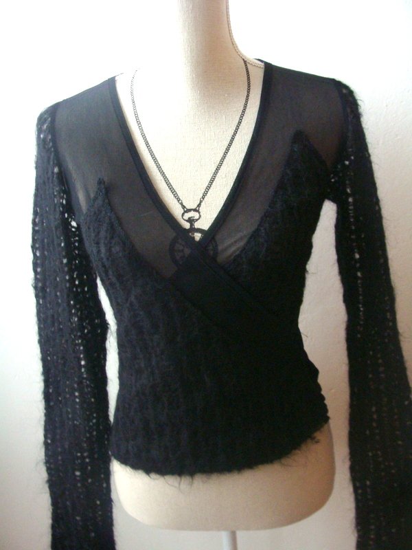 LA VIE EN ROSE- DESIGNERSKI SWETEREK