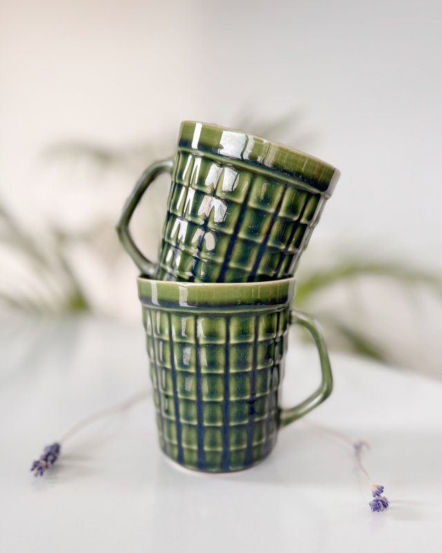 Kubek Irena zielony ZPS Pruszków