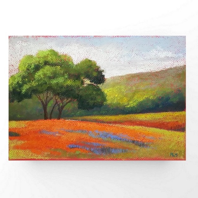 Drzewa-pastele suche