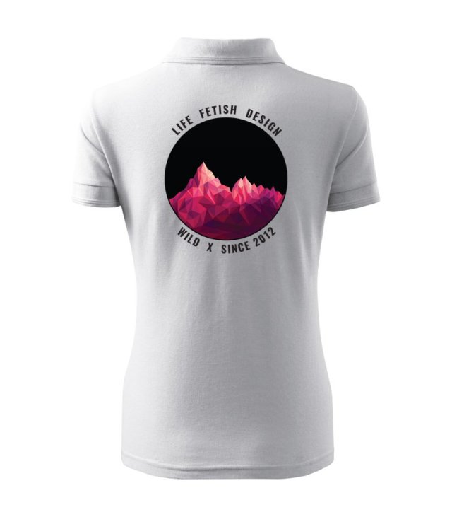 Koszulka polo z górami