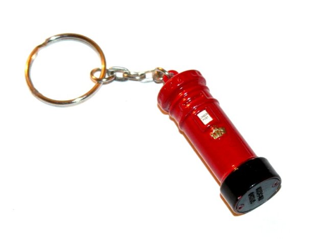 LONDON POST skrzynka pocztowa brelok England