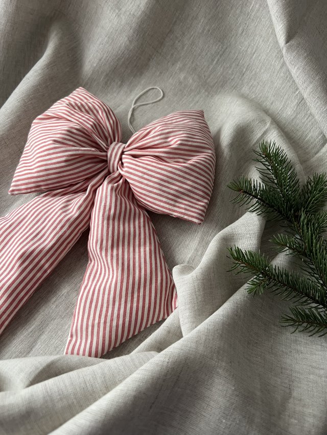 Świąteczna kokarda/ dekoracja