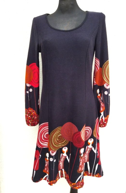 ANNA FIELD - WZORZYSTA  SUKIENKA