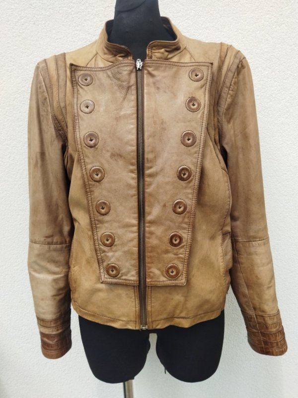 AULUNA - SKÓRZANA KURTKA