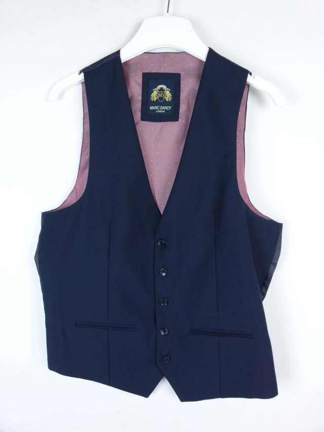 Marc Darcy elegancka kamizelka navy 42 / L