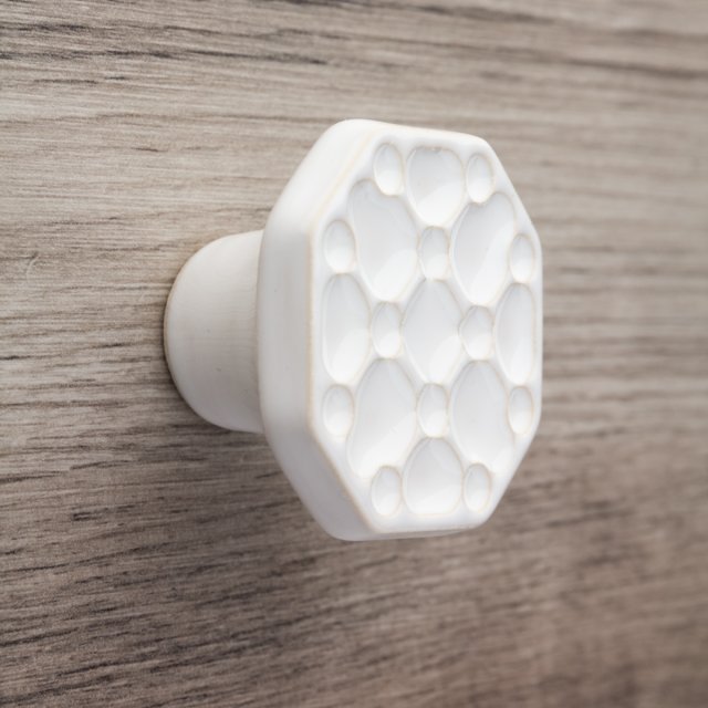 Gałka do mebli biała, wz.11