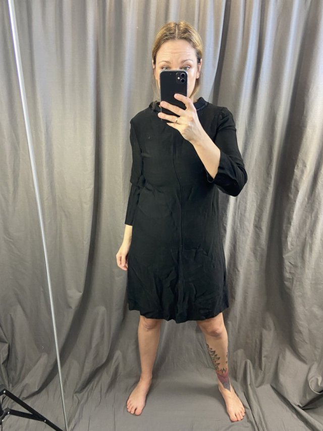 vintage z kołnierzykiem