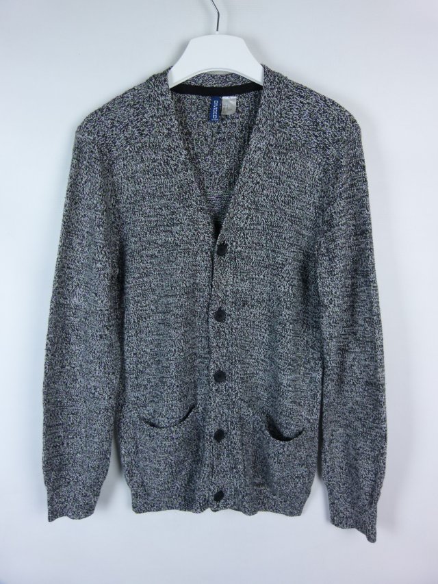 Divided by H&M męski rozpinany sweter / S