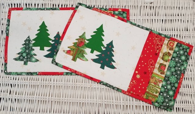 Świąteczne podkładki na stół