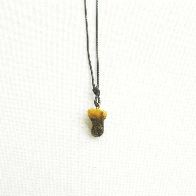 Wisiorek z bursztynem No 3