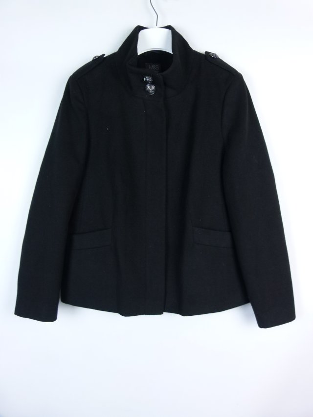 Marks & Spencer krótka przejściowa flauszowa kurtka 16 / 44