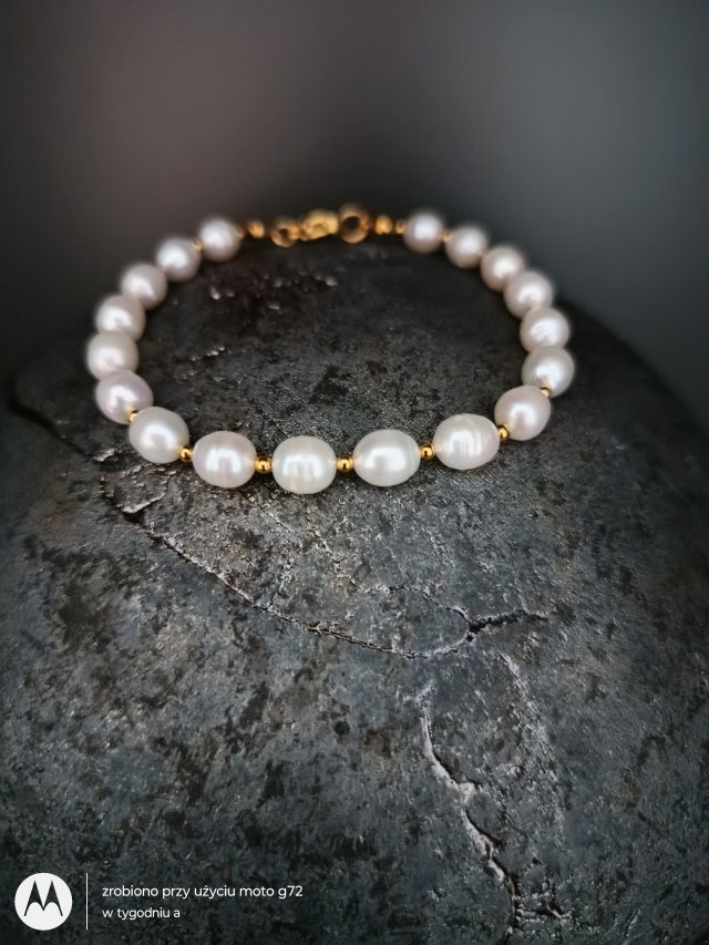 Bransoletka z perłami