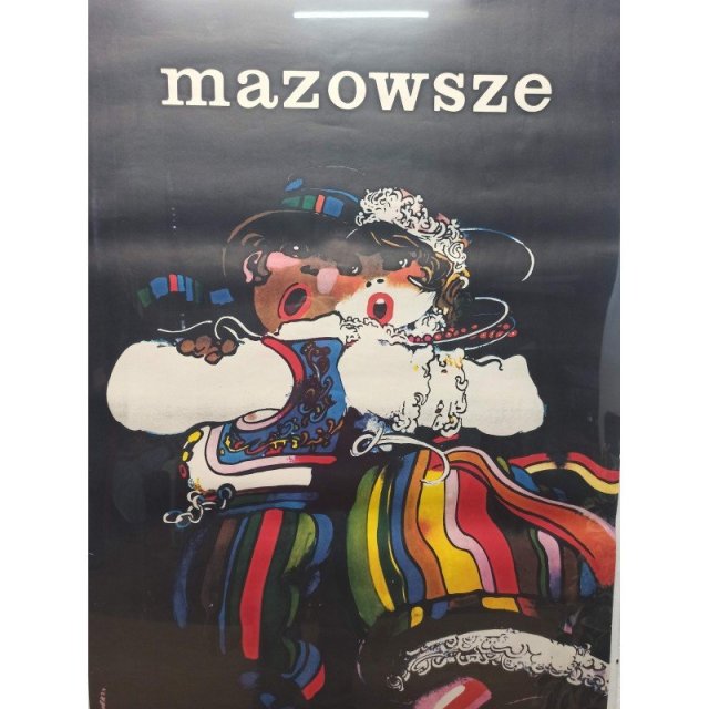 Plakat "Mazowsze", Waldemar Świerzy 1978r