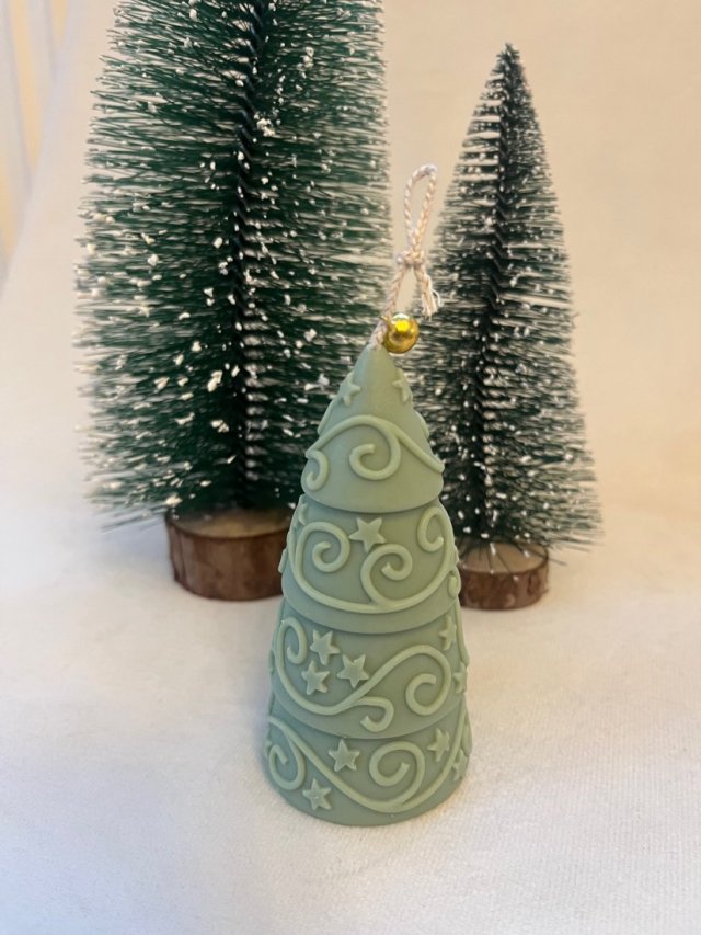 Świeca "Ozdobna choinka"