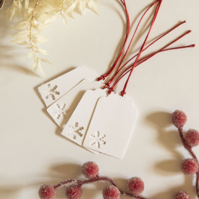 Bileciki świąteczne do prezentów zawieszki