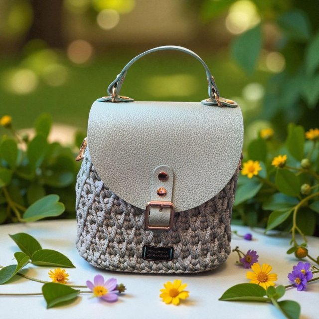 Torebka kolor pistacja wodoodporna na prezent