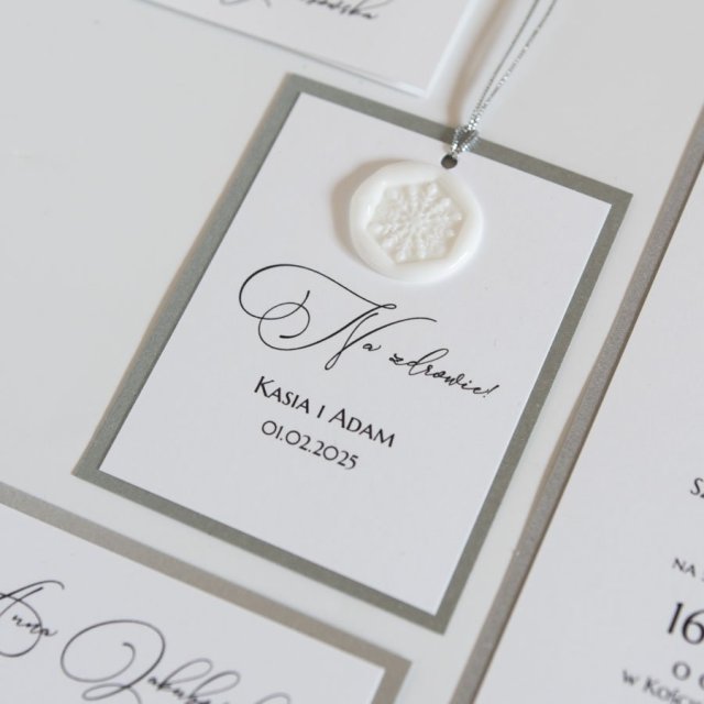 Zawieszki na alkohol, butelki, wódkę zimowe 10 sztuk