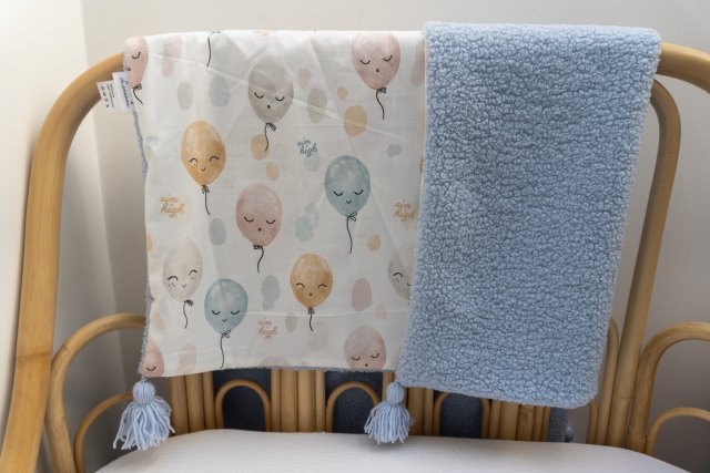 Kocyk bawełna baranek