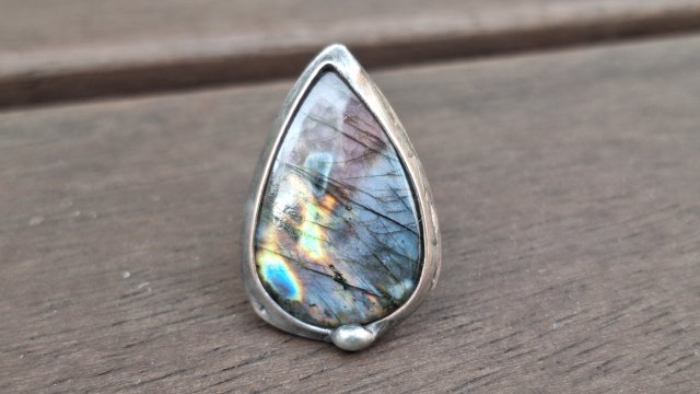 Kolorowy - pierścionek regulowany