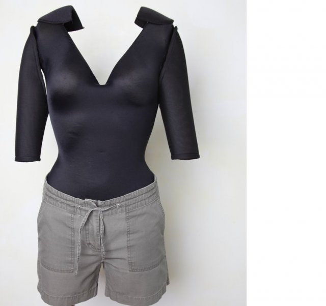 H&M SPODENKI SZORTY khaki 36 100% bawełna Hv13