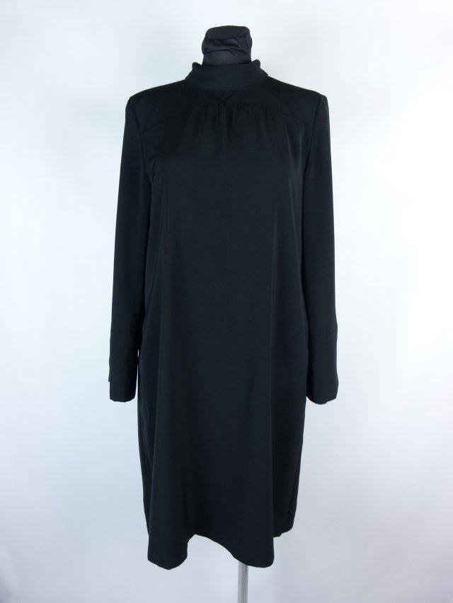 Jigsaw prosta sukienka do kolan kieszenie 12 / 40