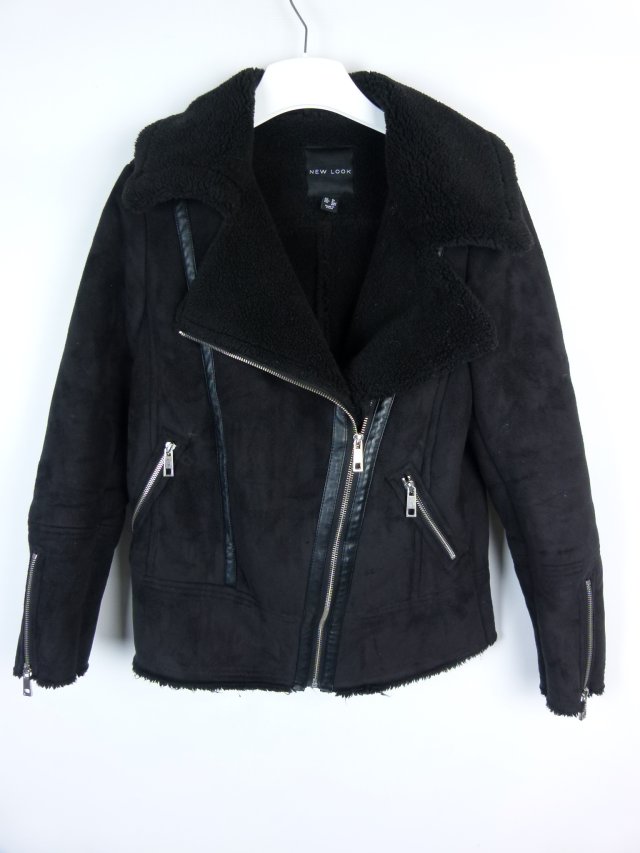 New Look zamszowa kurtka na kożuszku 8 / 36