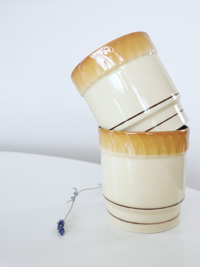 Para kubków barowych Tułowice, PRL