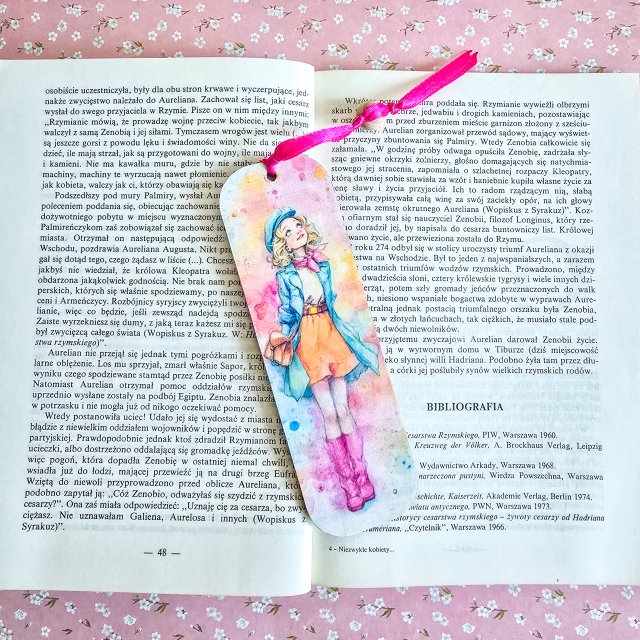 Zakładka do książki - Szczęśliwa