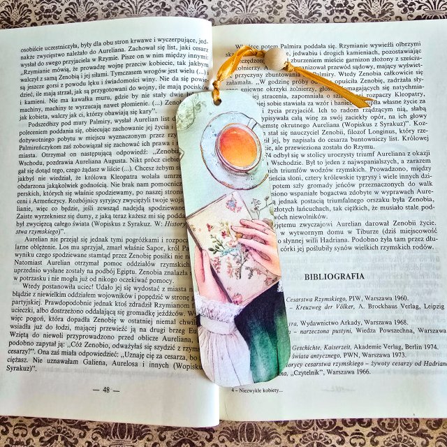 Zakładka do książki - Zaczytana kawoszka 3